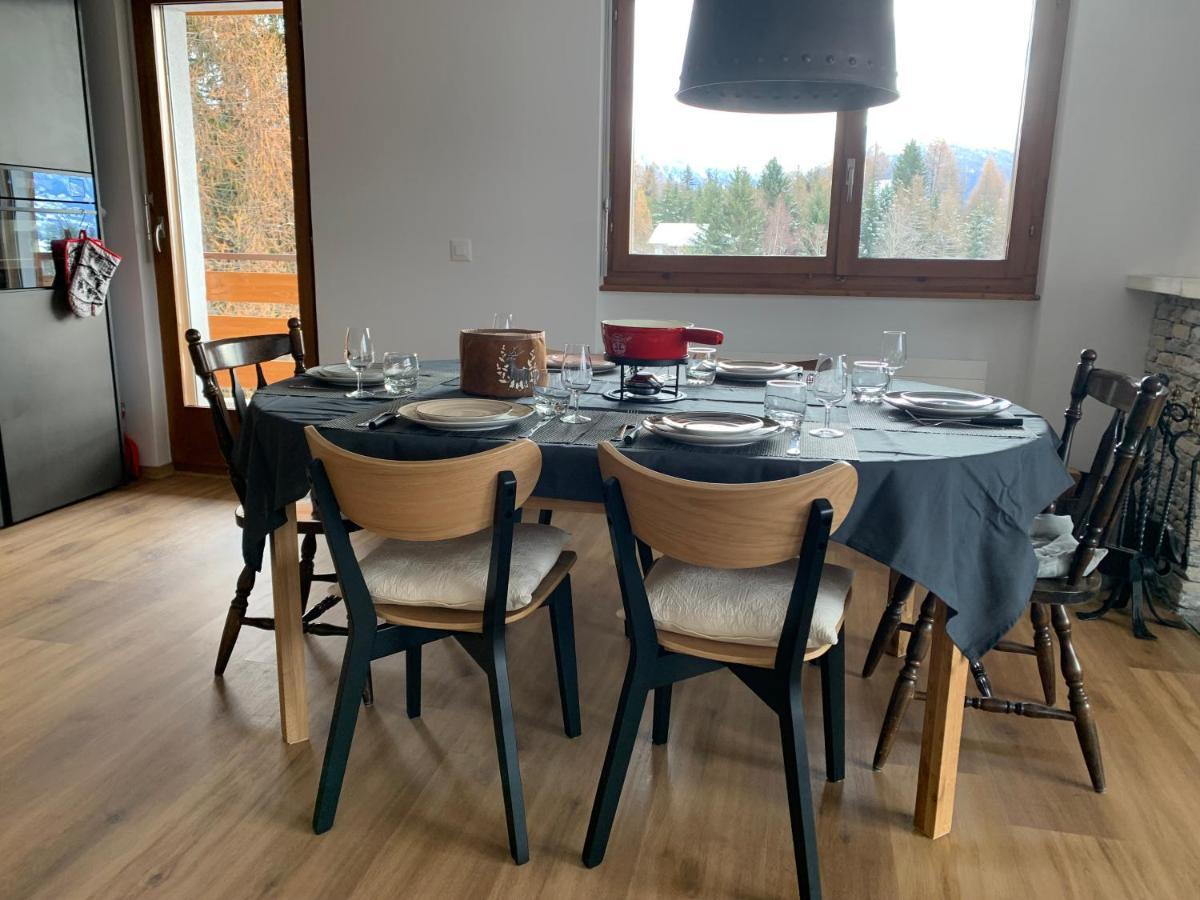 La Jacinthe De Crans Apartment ภายนอก รูปภาพ