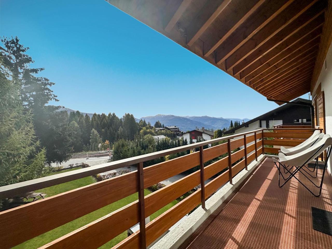 La Jacinthe De Crans Apartment ภายนอก รูปภาพ