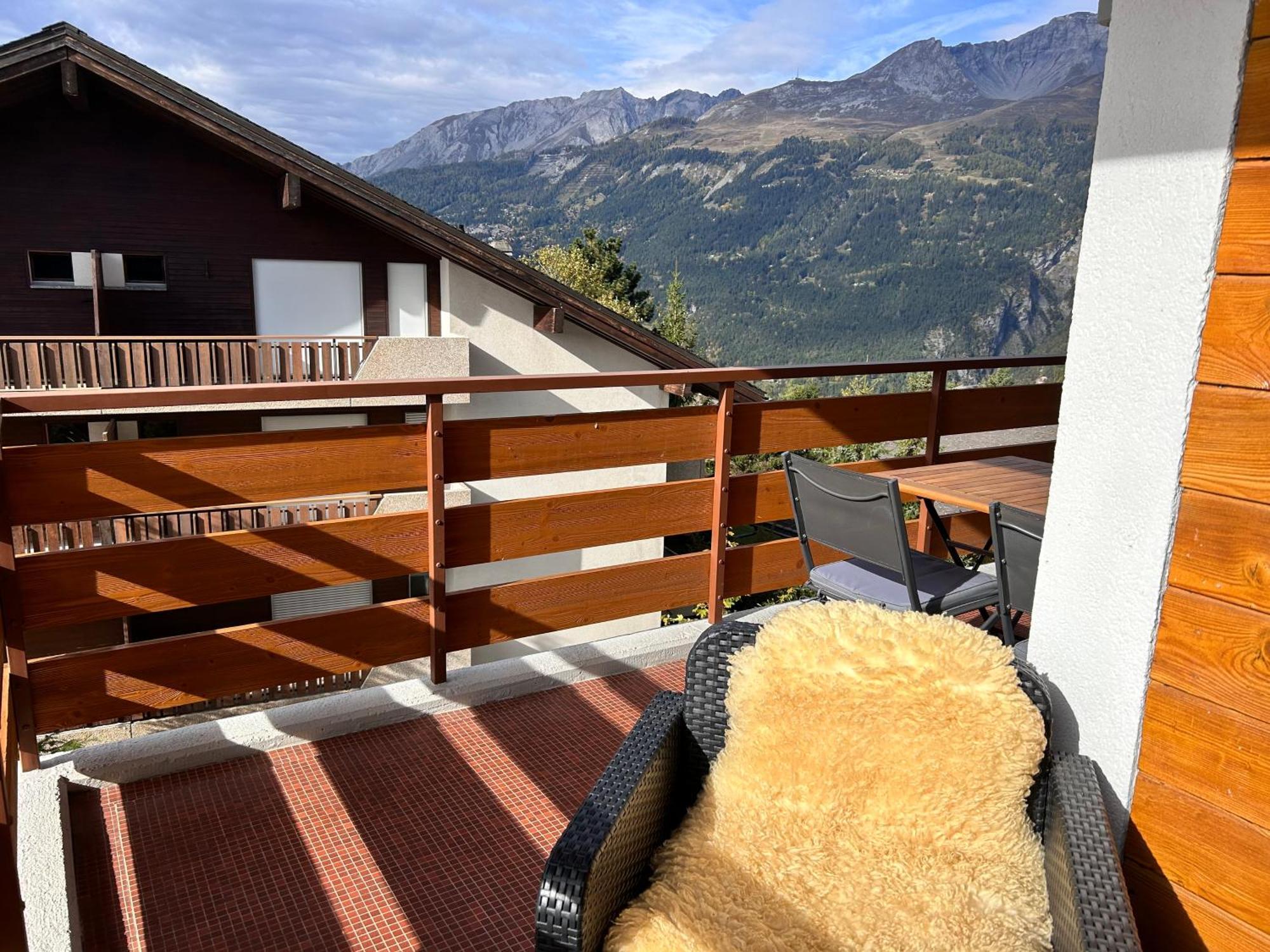 La Jacinthe De Crans Apartment ภายนอก รูปภาพ